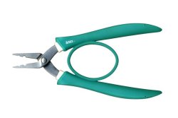 画像1: Anex  ステンレス製 精密ラバーグリップヤットコ No.257　かしめヤットコ。