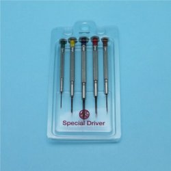 画像1: 明工舎製（MKS）　５本組色付ドライバー　39000