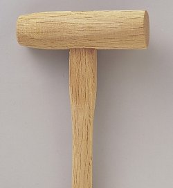 画像1: 木鎚大(カシ材)