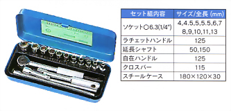画像1: ソケットレンチセットTWS-02
