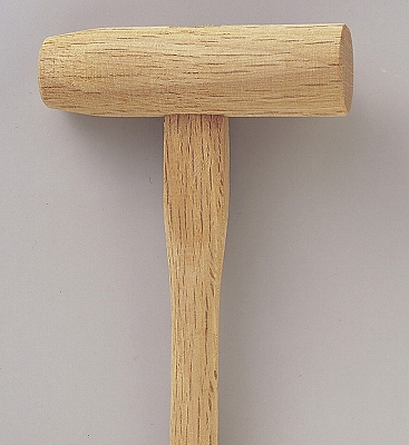 画像1: 木鎚大(カシ材)