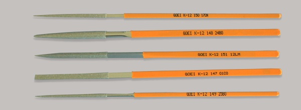 画像1: 粗仕上げ用ダイヤモンドヤスリ5本セットNo.146