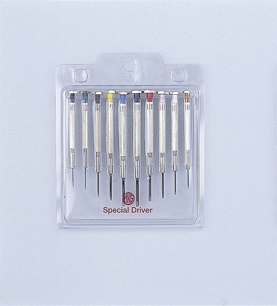 画像1: MKS10本組色付きドライバー31700